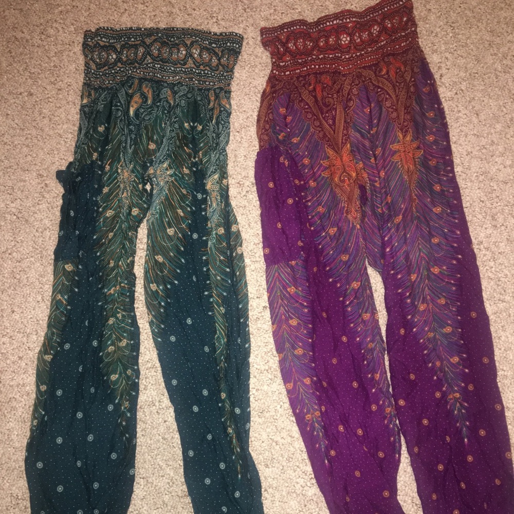 2 Thai harem pants